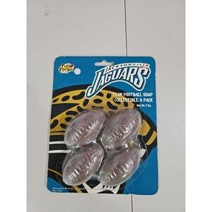 Vintage Jacksonville Jaguars Football Bar Soap 4 Pack
